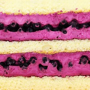 Черника в йогурте